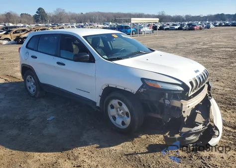 2014 Jeep Cherokee Sport z USA, uszkodzony, nr VIN 1C4PJLAB0EW162700